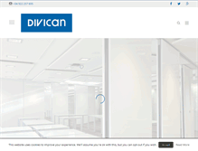 Tablet Screenshot of divican.com